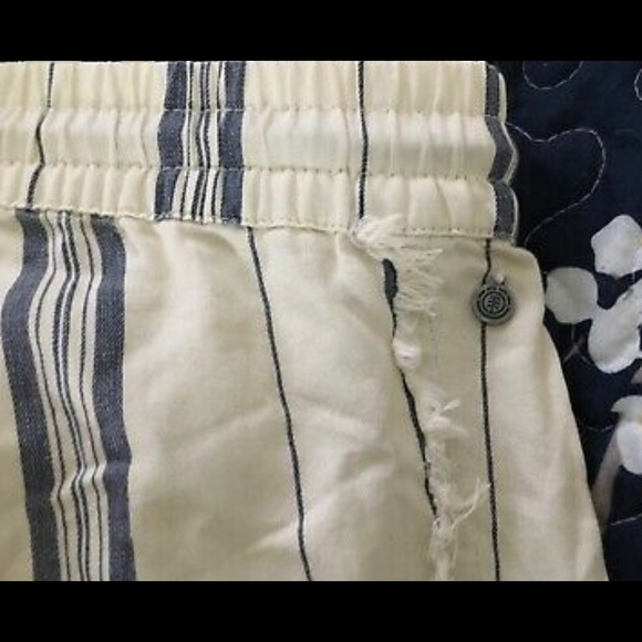 Brand new, xs/s Element Pinstripe cotton Shorts - Picture 3 of 3